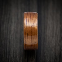 Solid Koa Wood Men's Ring Handmade Band