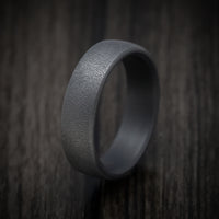 Darkened Tantalum Classic Style Men's Ring