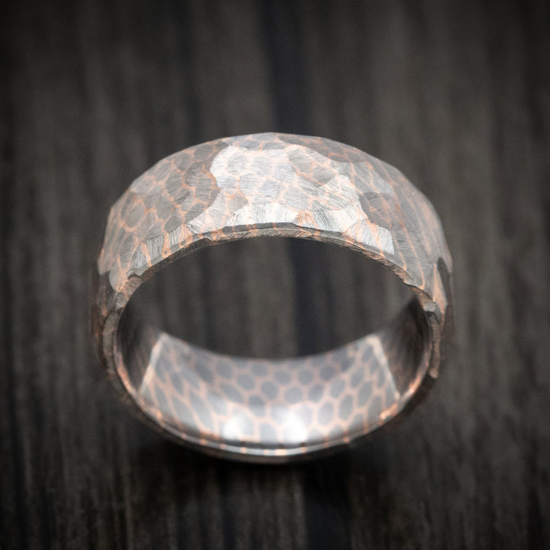 Superconductor Men's Ring Rock Finish Custom Made Band
