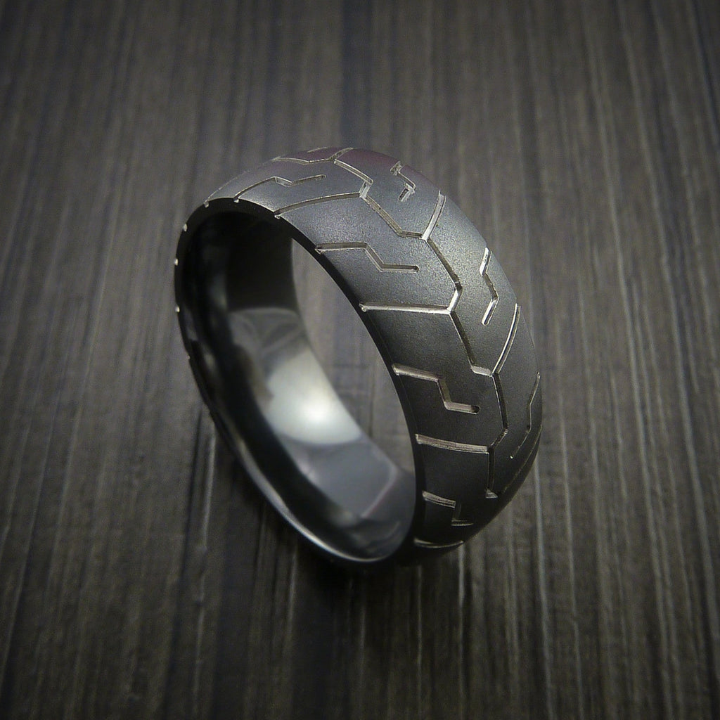 Mens silicone hot sale tire ring